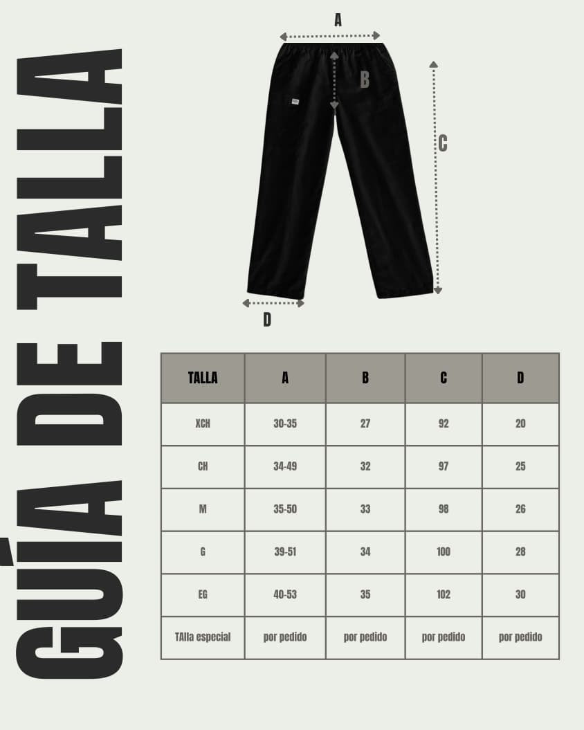 TS'IIK BOOX | PANTALÓN | NEGRO